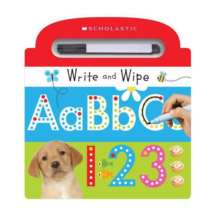 Write and Wipe ABC 123 ( Scholastic Early Learners) (Mixed media product) by Scholastic Inc. | Target