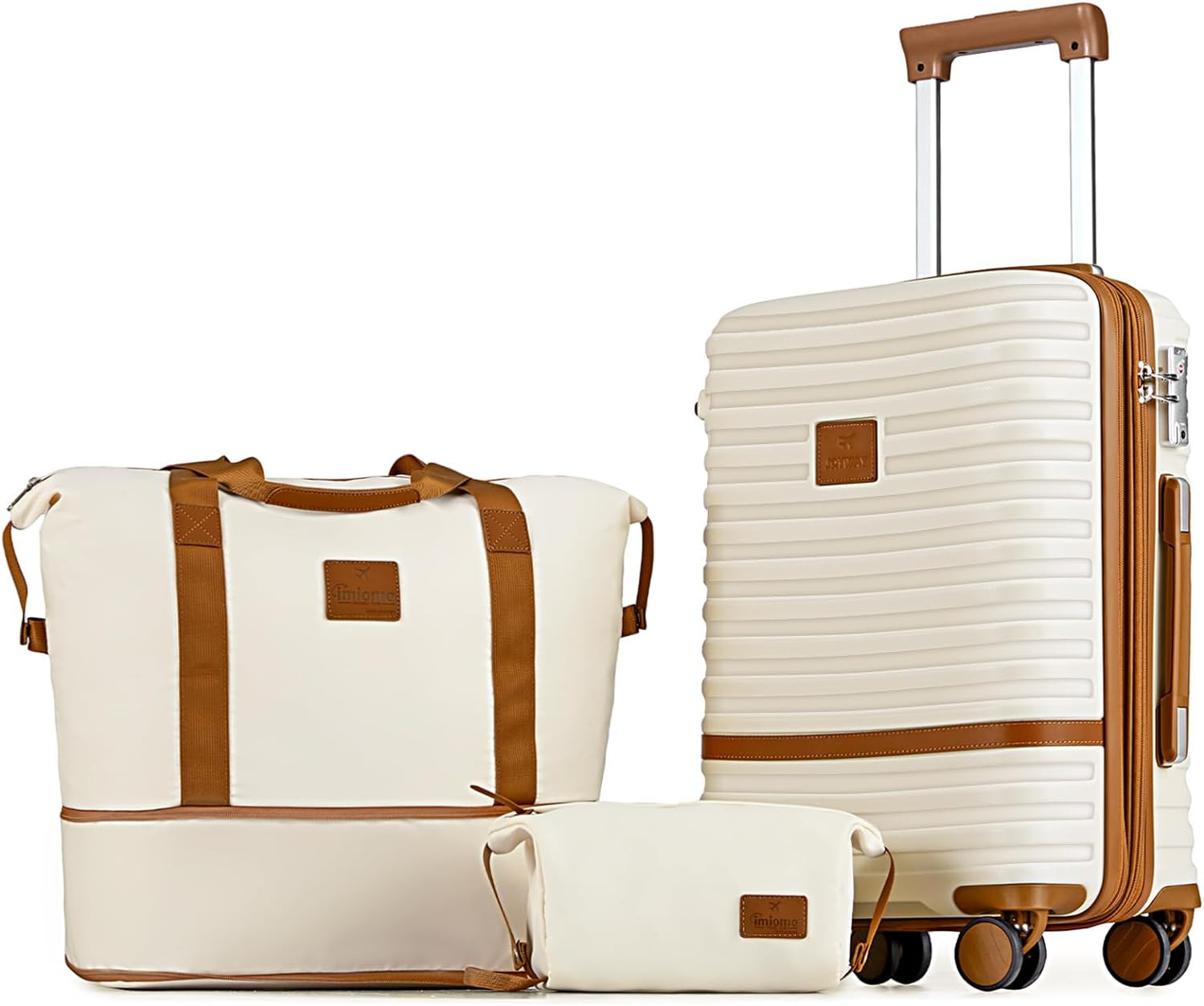 Joyway Carry On Luggage 20 Inch Expandable Suitcase with Spinner Wheel, 3 Piece Hard Shell Luggag... | Amazon (US)