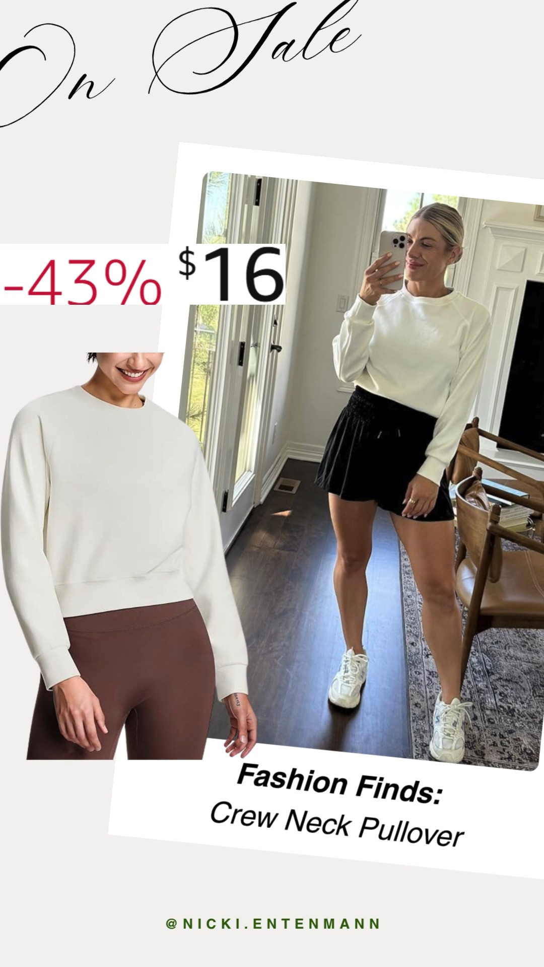 Women Long Sleeve Crew Neck Pullover Crop Top brings cozy vibes with a modern cropped cut. Soft, versatile, and perfect for layering, it’s the everyday essential your closet deserves. 🌸👟✨  

#pullover #croptop #crewneck #womensfashion #style #ootd #fashionfinds #shopping #trend #minimaliststyle #modernlooks 

 #LTKootd #LTKActive #LTKSaleAlert