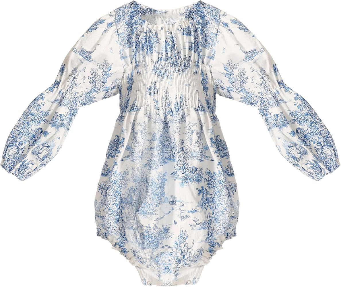 NOTHING FITS BUT Baby Linen Cotton Blend Yuki Onesie | Amazon (US)