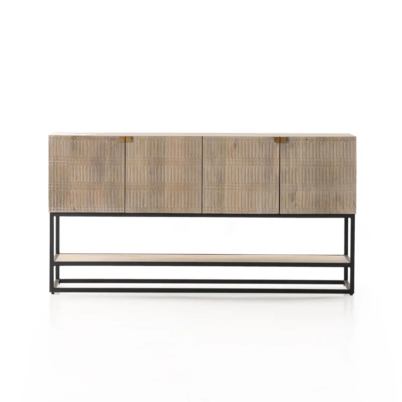 Denelle 56'' Solid Wood Console Table | Wayfair North America