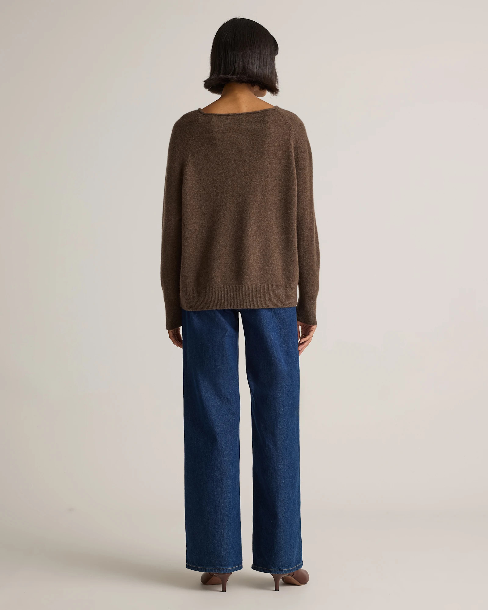 Mongolian Cashmere Boatneck Sweater | Quince