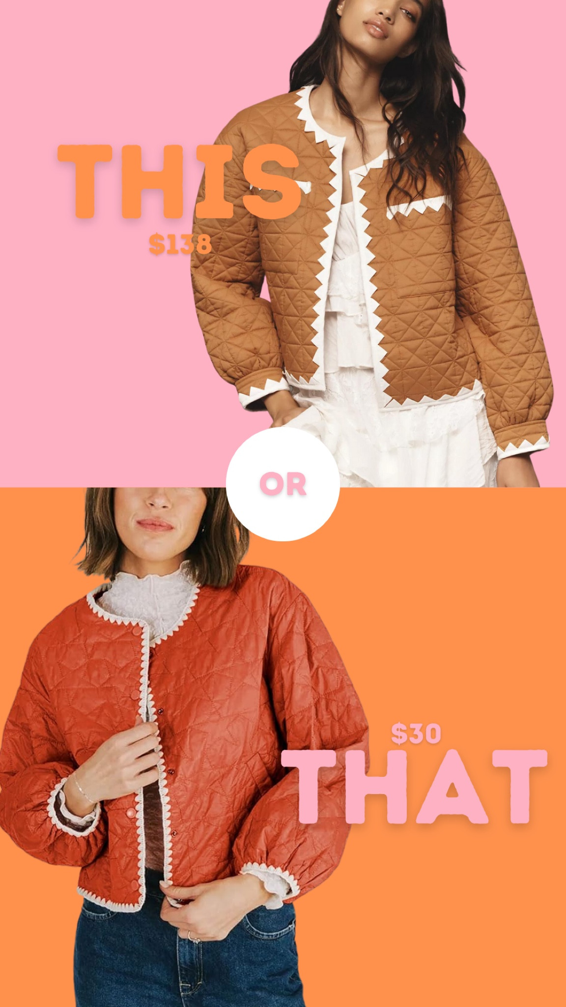 This or That Anthropologie quilted jacket … 

#LTKSeasonal #LTKStyleTip #LTKFindsUnder50