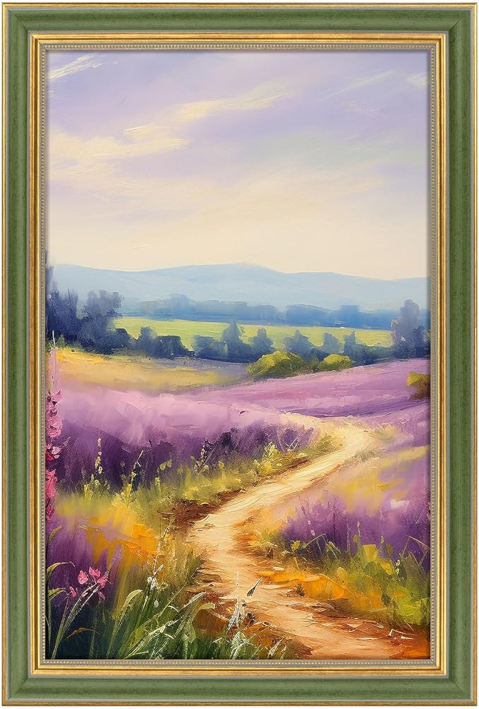 Golden State Art,11x17 Ornate & Antique Photo Frame for 11 x 17 Picture, Real Glass Wall Display,... | Amazon (US)