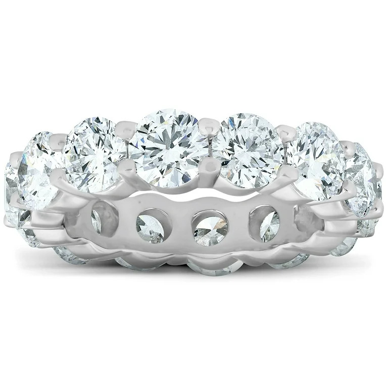 6 3/4 Ct Diamond Eternity Womens Wedding Ring 14k White Gold | Walmart (US)