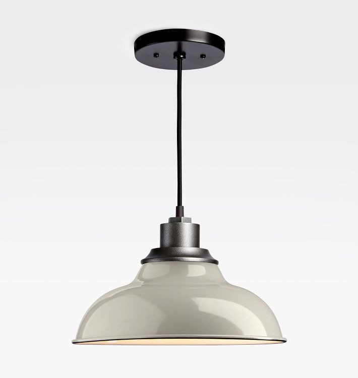 Carson 12" Cord Pendant | Rejuvenation