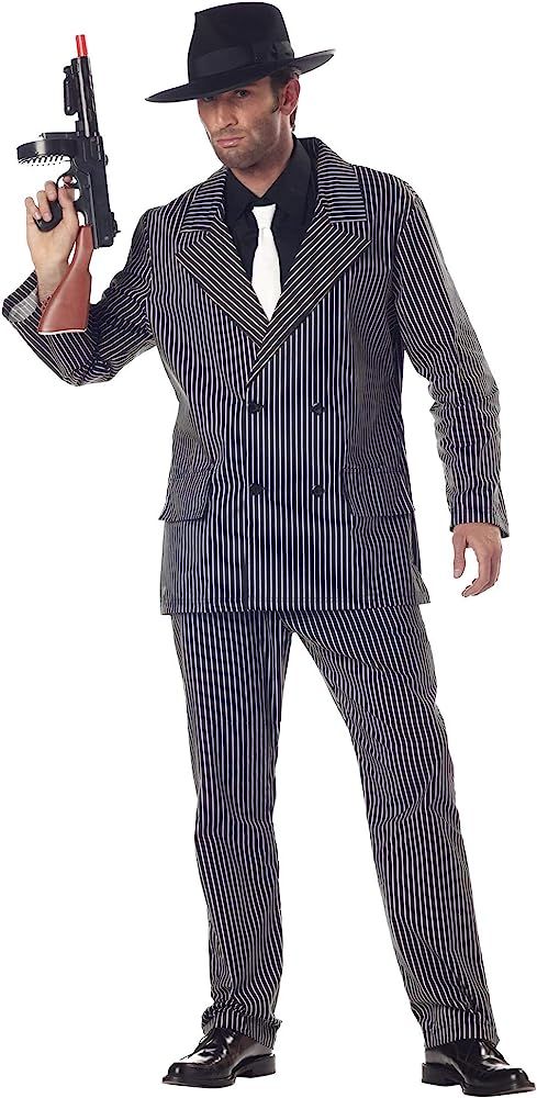 California Costumes Men's Gangster Costume | Amazon (US)