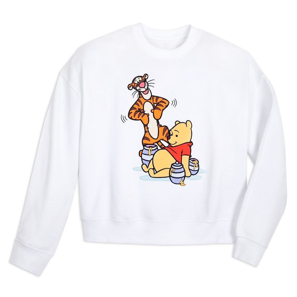 Winnie the Pooh and Tigger Semi-Cropped Sweatshirt for Women | Disney Store