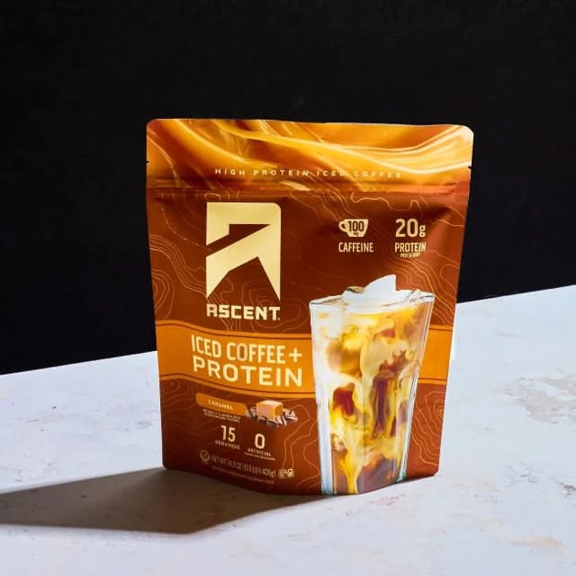 Caramel Iced Coffee With Protein | Ascent Protein