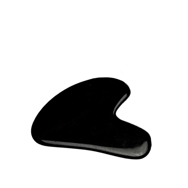 The Black Obsidian Gua Sha Facial Lifting Tool | Follain