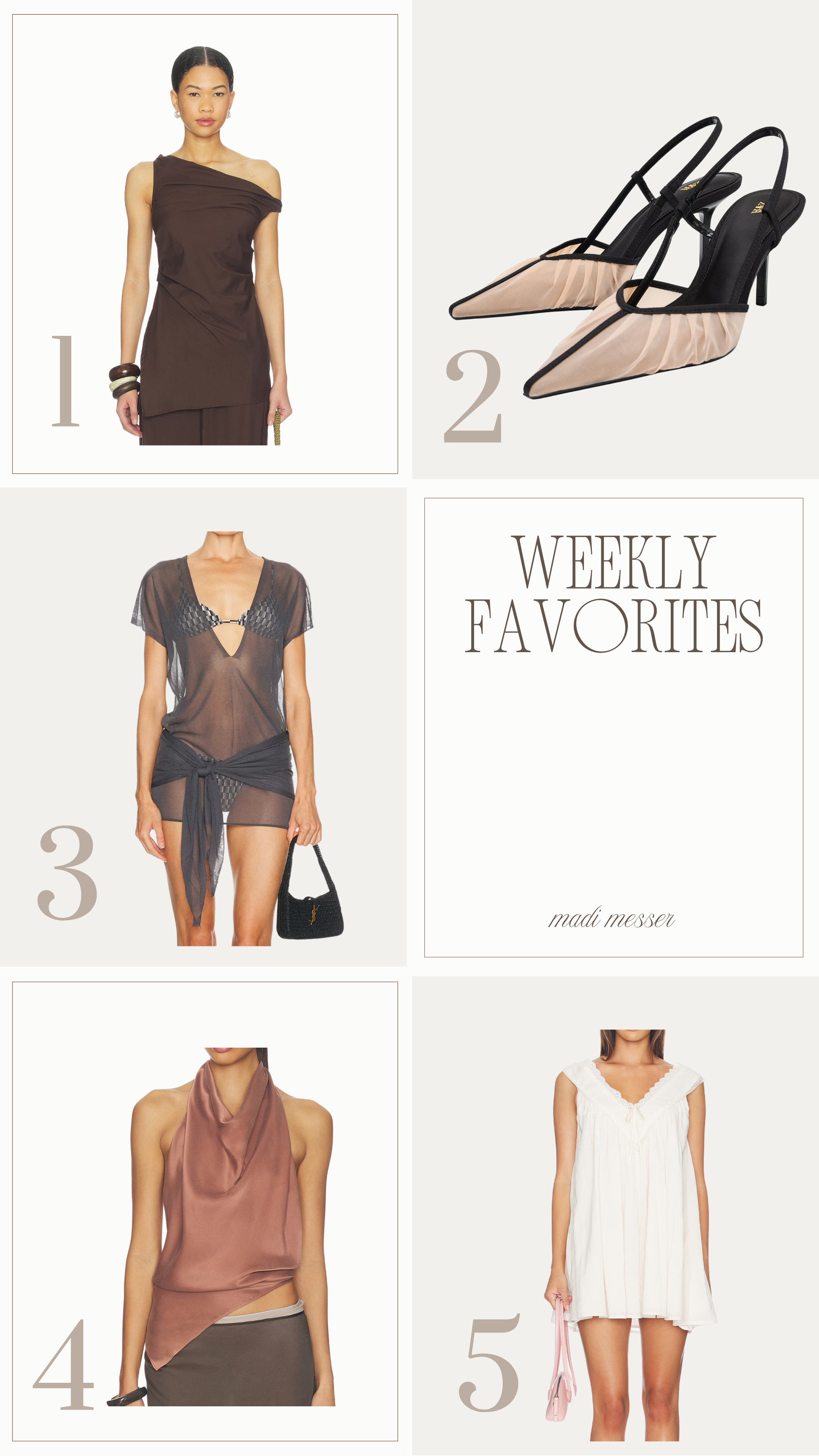 my favorites of the week! loving this black cover up!
 

 #LTKgrwm #LTKootd