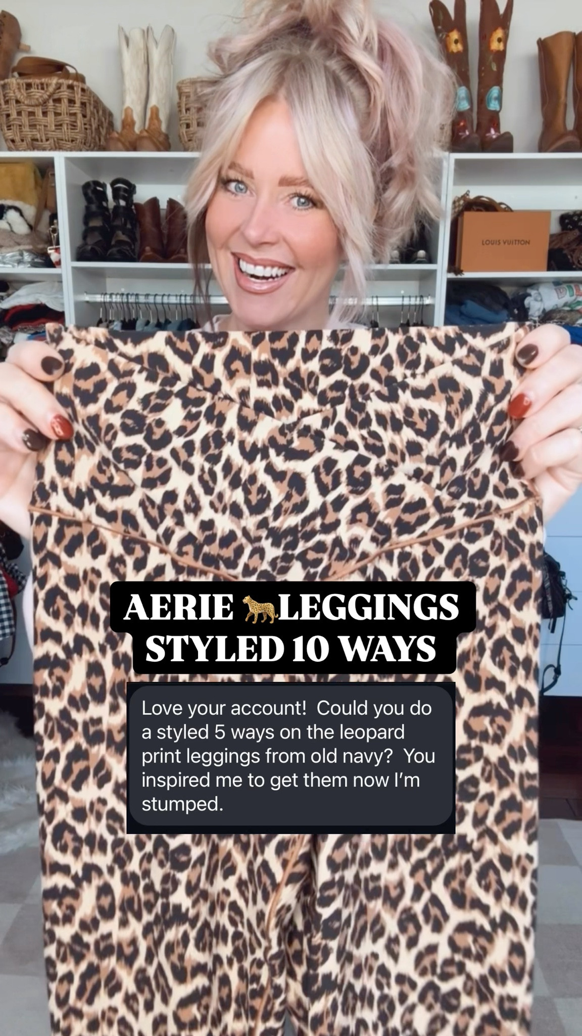Here’s some fun ways to style leopard leggings but really ANY leggings!! 🥰
I’m on a size medium. 
 

#LTKFindsUnder50 #LTKOver40 #LTKStyleTip