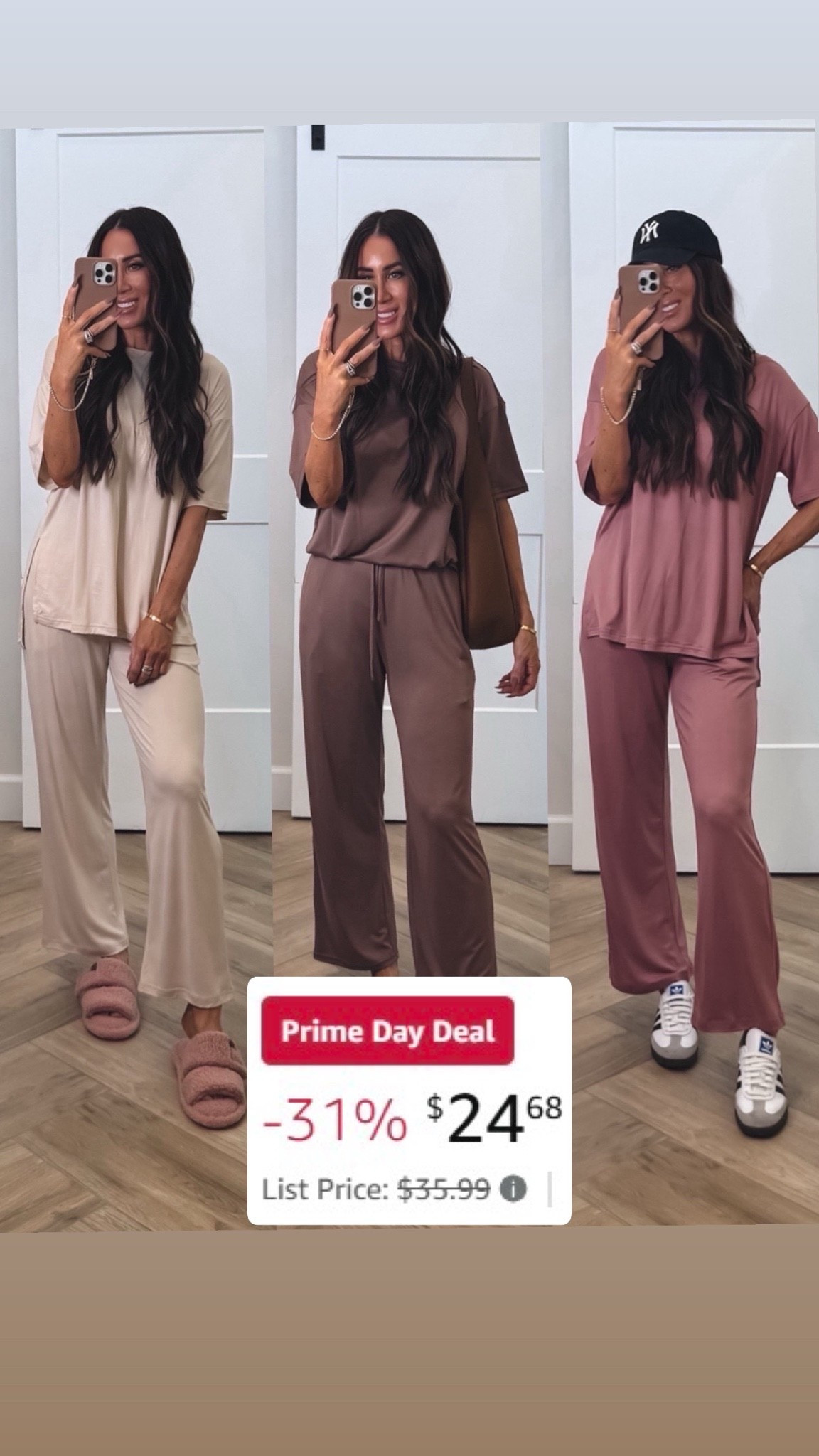 Amazon Prime Day Deal
Amazon loungewear for summer 
Super soft as pajamas, tuck in or wear out. Good for small errands and school drop off 
Runs tts sz small

#LTKOver40 #LTKSeasonal #LTKmomlife

#LTKSaleAlert