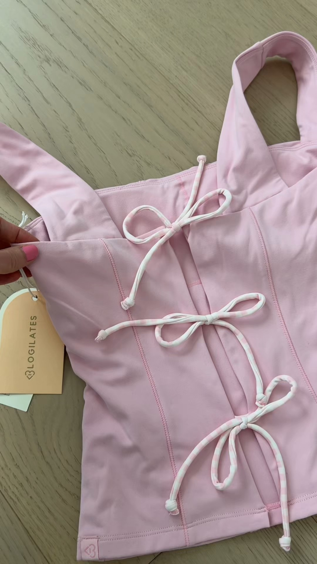 The cutest pink top with padding from Blogilates. FYI: The straps run on the bigger side for me. I got my TTS Small. 



#LTKfitnessgoals #LTKValentine #LTKootd