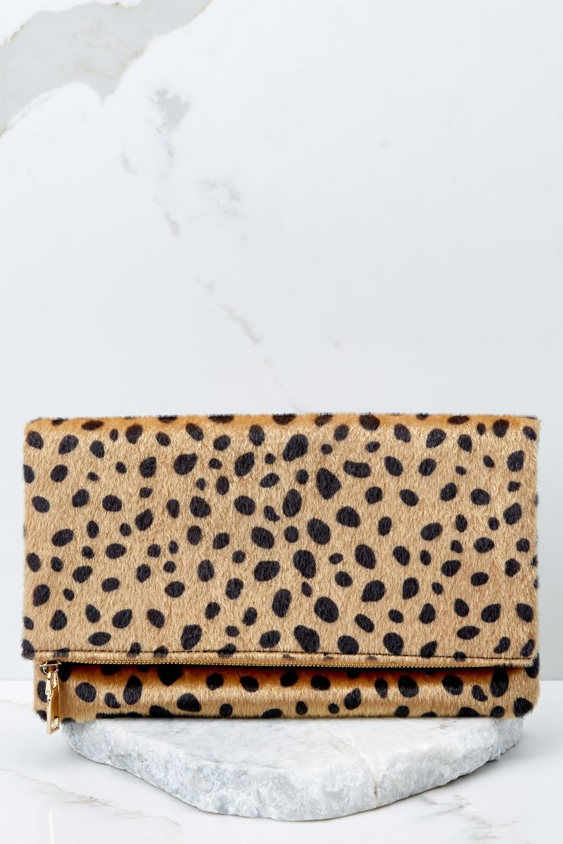 Concrete Jungle Cheetah Print Clutch | Red Dress 