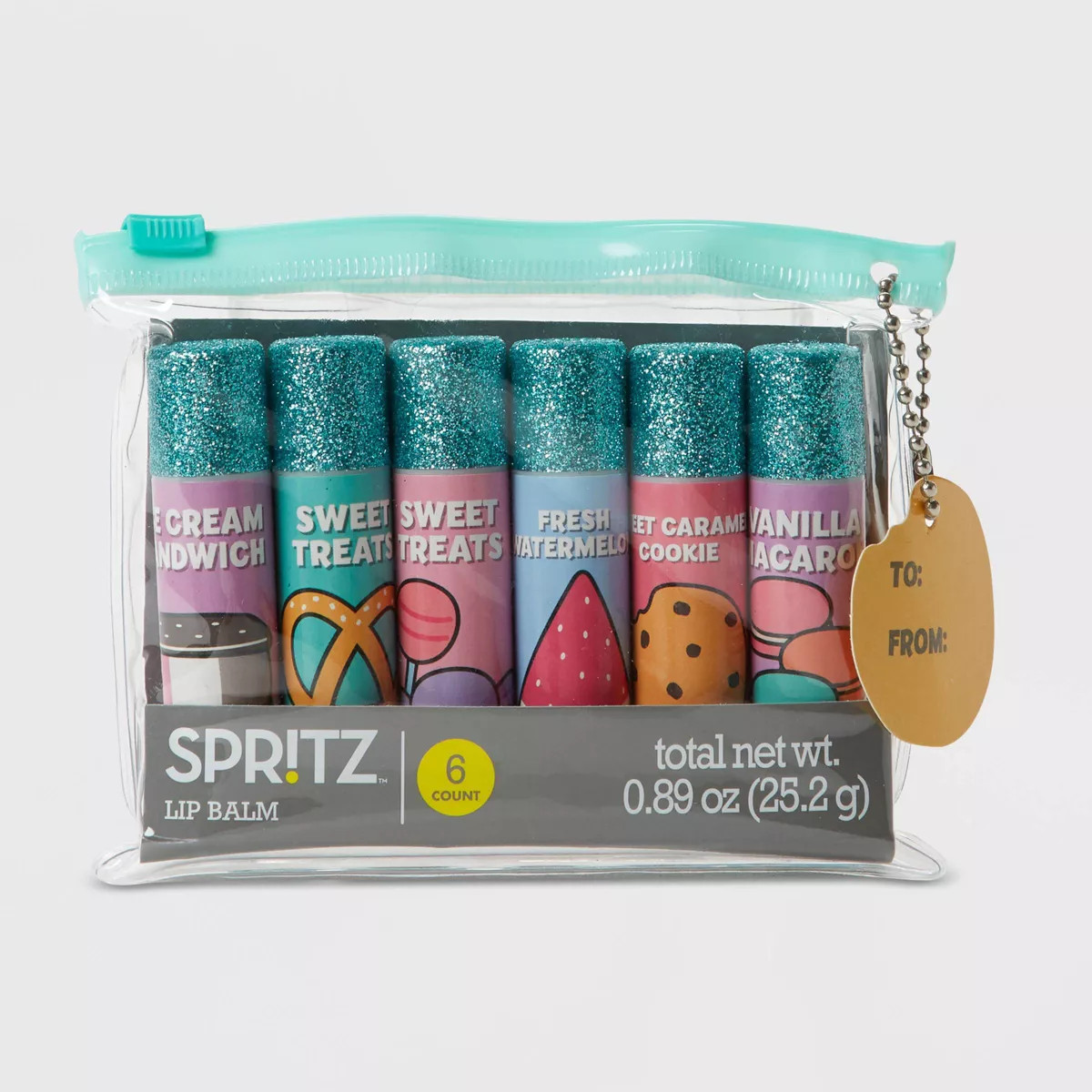 6ct Lip Balm Set Clear - Spritz™ | Target