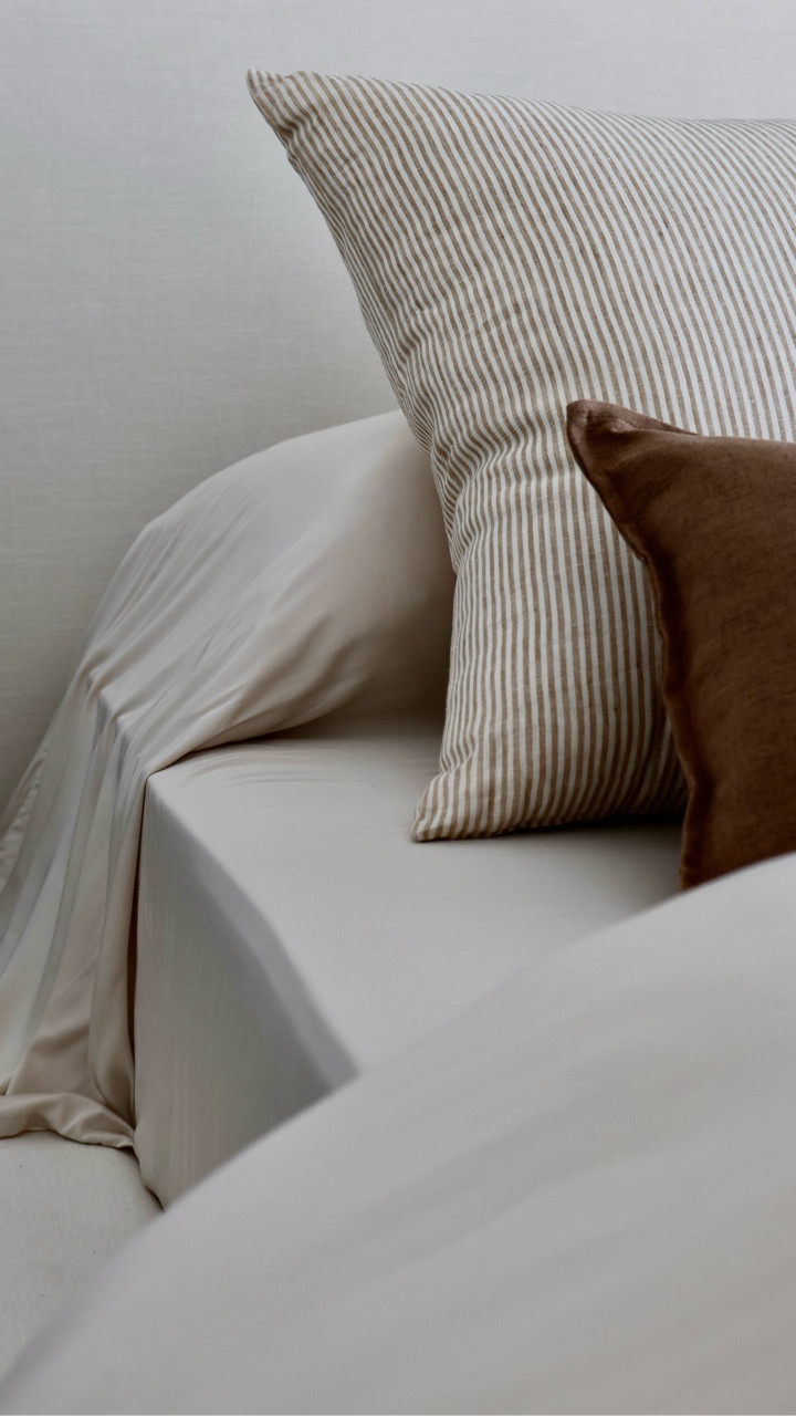 Our guest bed wrapped in the coziest bedding from @Cozy Earth. The kind of welcome that makes our guests feel like they are home 🧺

Comment “shop” for links.

-
#guestroom #bedroommakeover #brownaesthetic #luxurybedding