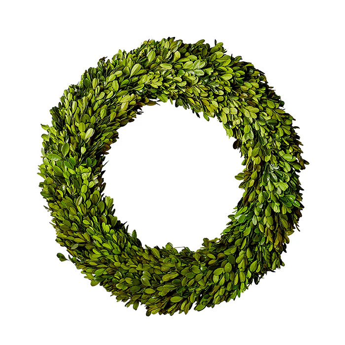 Boxwood Round Wreath Large | Caitlin Wilson | Caitlin Wilson Design