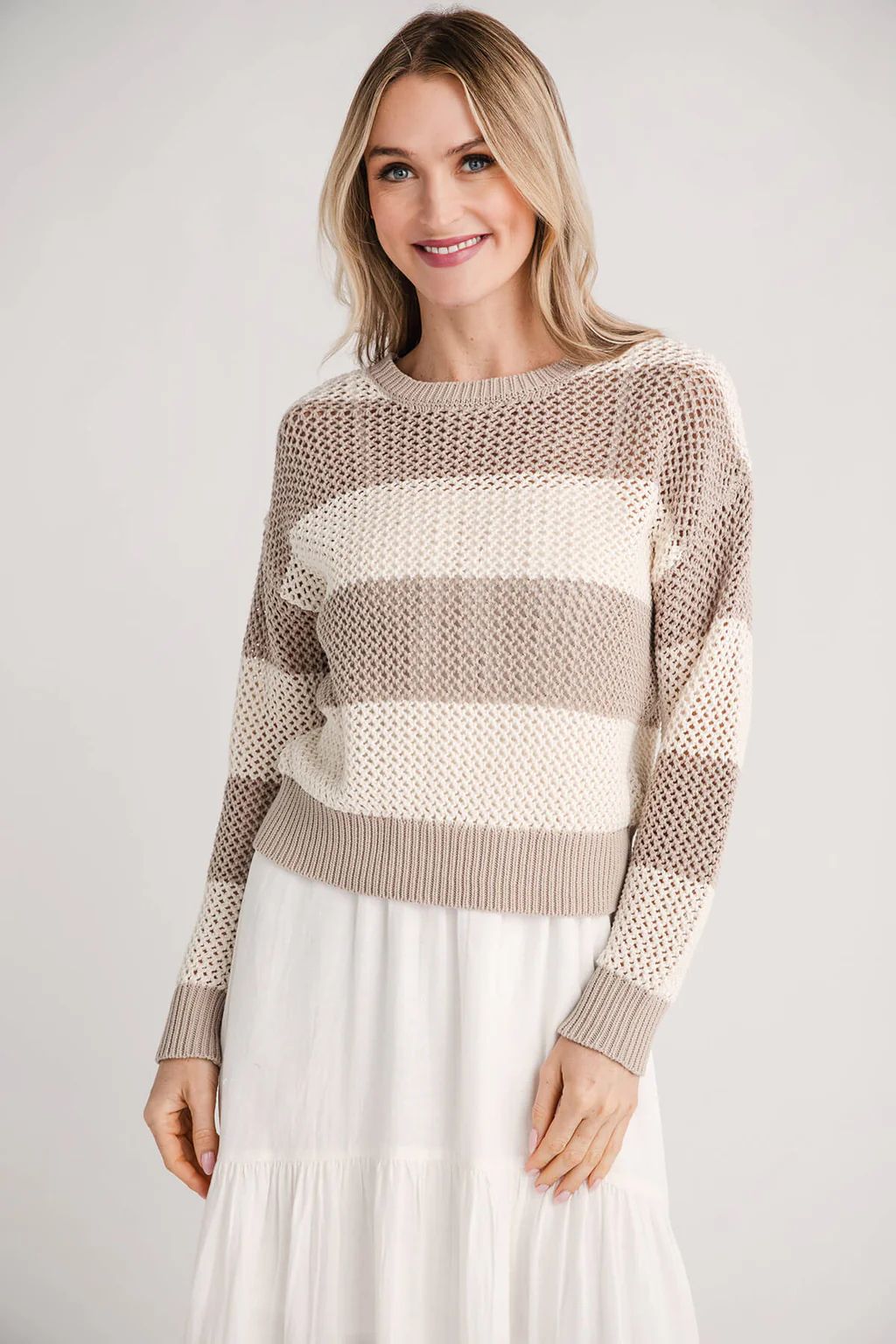 Z Supply Broadbeach Stripe Sweater | Social Threads