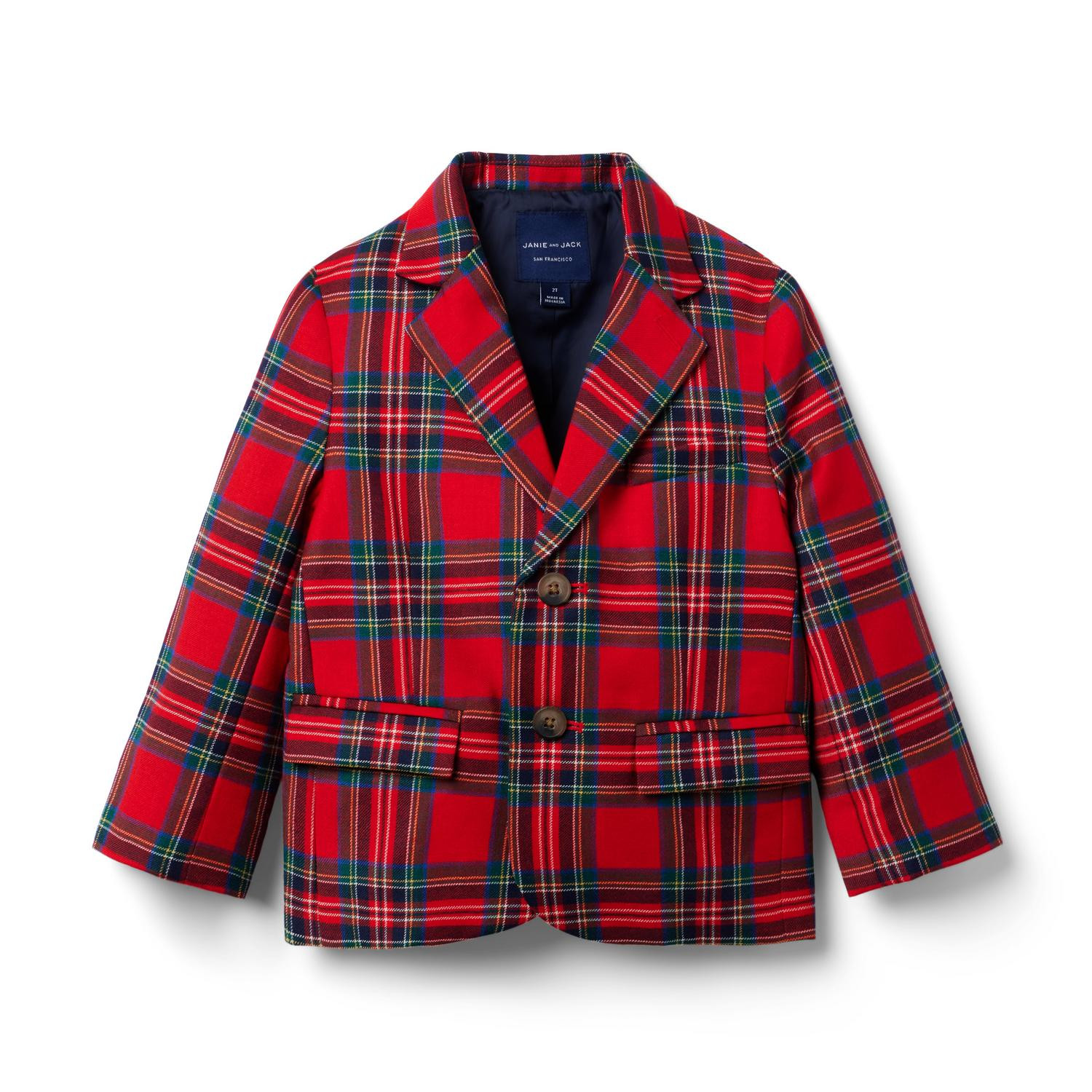 The Tartan Holiday Blazer | Janie and Jack