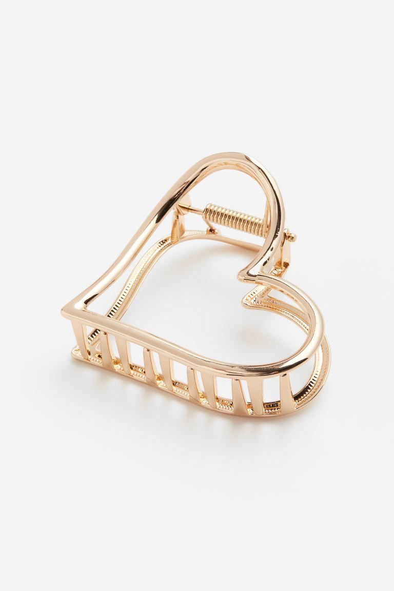 Heart-shaped hair claw | H&M (UK, MY, IN, SG, PH, TW, HK)