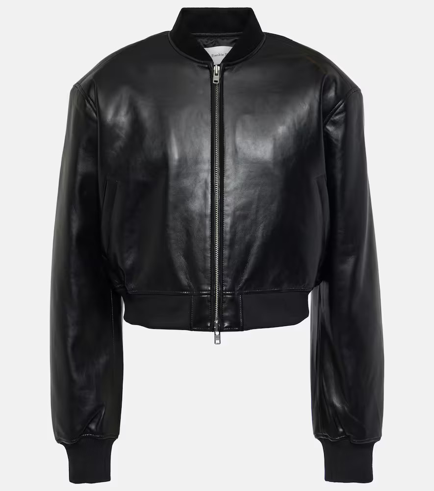 The Frankie Shop Micky faux leather bomber jacket | Mytheresa (US/CA)