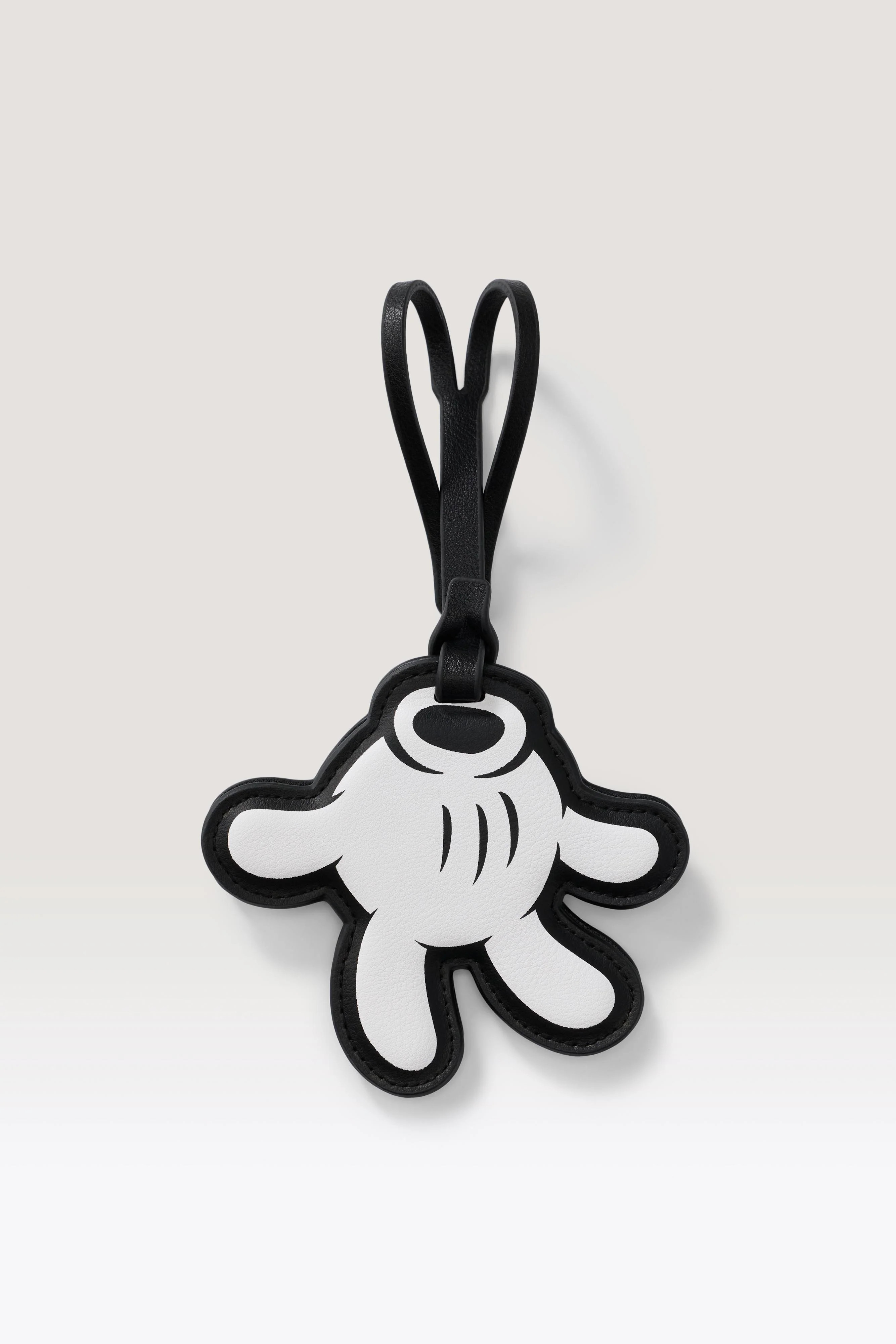 B\u00c9IS \u2018The Mickey Mouse Glove Mirror Charm' in Black - Disney Mirror Bag Charm | BEIS