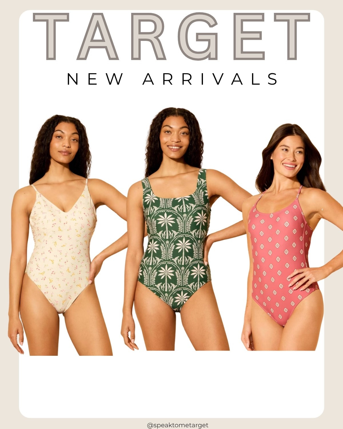 NEW! Swim at Target 

#LTKSwim #LTKOver40 #LTKPetite