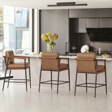 Charlotte Modern Counter Stool | Stylish & Comfortable | Chita