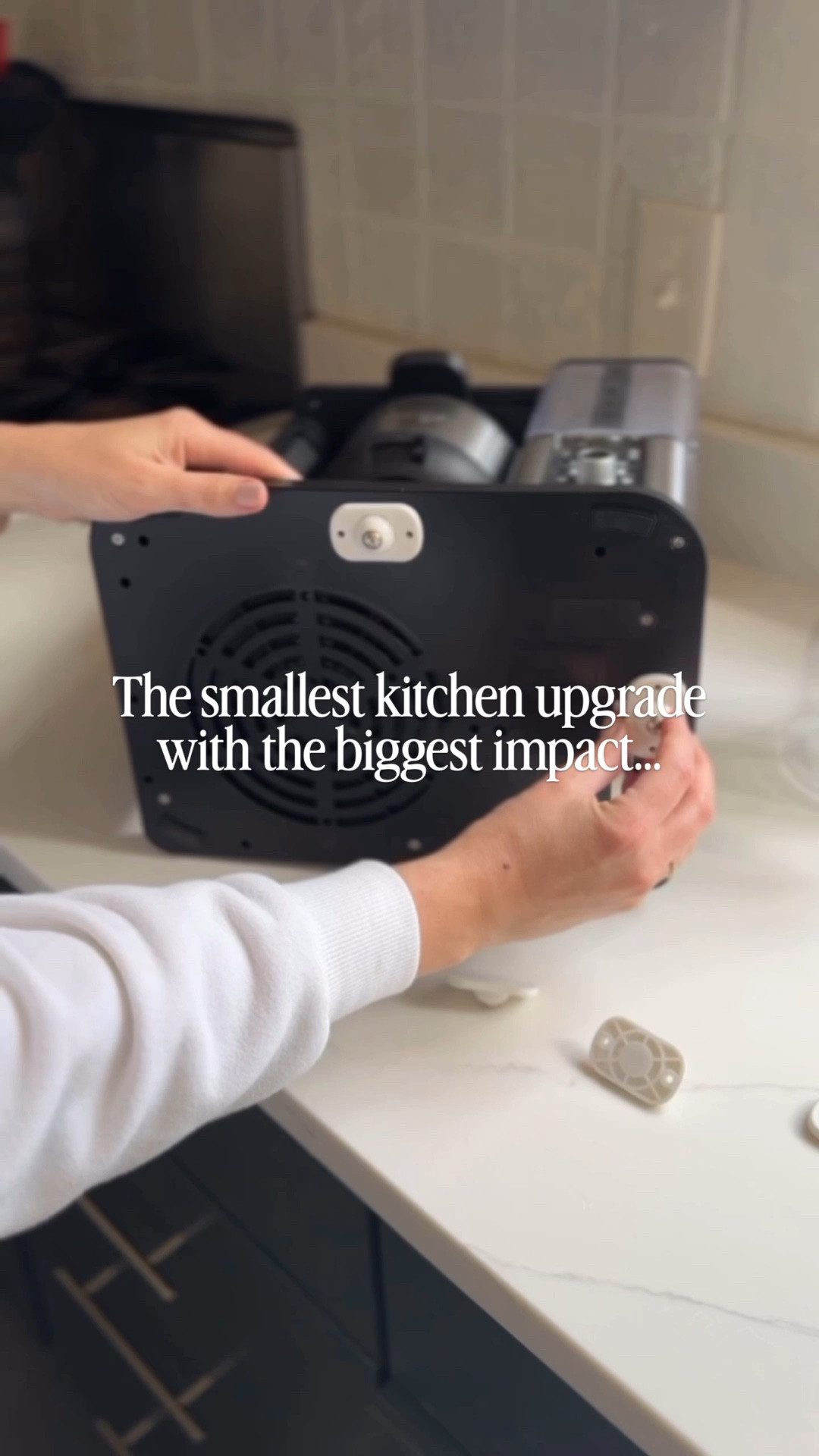 PRIME DAY SALE!

This is one of those Amazon finds that sounds too simple to be life changing — and then you use it and wonder why you waited so long. These adhesive caster wheels are on sale for Prime Day right now and at such a low price that it is the perfect time to stock up.

The idea is simple: stick them to the bottom of your kitchen appliances and they slide effortlessly across your countertop. No more unplugging and lifting your stand mixer, dragging your air fryer out from the back of the counter, or straining to reach your coffee maker. Everything just rolls forward when you need it and slides back out of the way when you don't.

They work on just about any small kitchen appliance — blenders, toasters, instant pots, microwaves, food processors — and they are one of the easiest kitchen organization upgrades you can make without changing anything permanent in your space. Clean counters, easier access, and a more functional kitchen layout with almost zero effort.

At this price point during Prime Day it makes sense to grab a few sets and upgrade everything at once.
#amazonfinds #primedaydeals #primeday #casterwheels

#LTKHome #LTKSaleAlert #LTKdayinmylife
