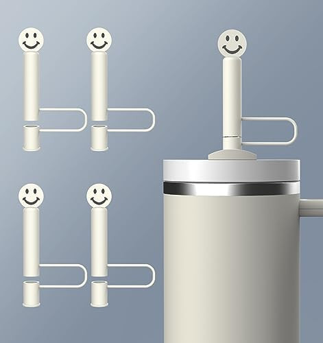 Aiscool 6Pcs Straw Covers Compatible with Stanley Cup 30 & 40 Oz Tumbler with Handle Cream, 0.39i... | Amazon (US)