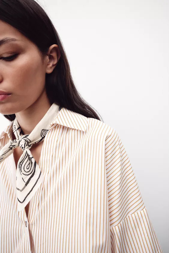 PRINTED COTTON BANDANA | Zara US