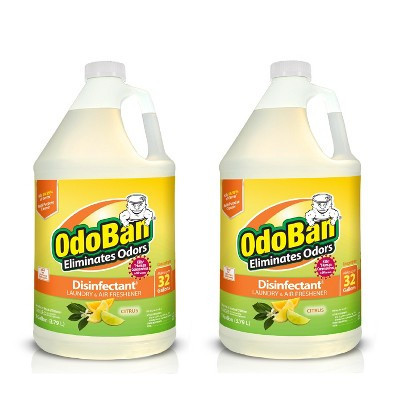 OdoBan Disinfectant Concentrate and Odor Eliminator, 2 Gallons, Citrus Scent | Target