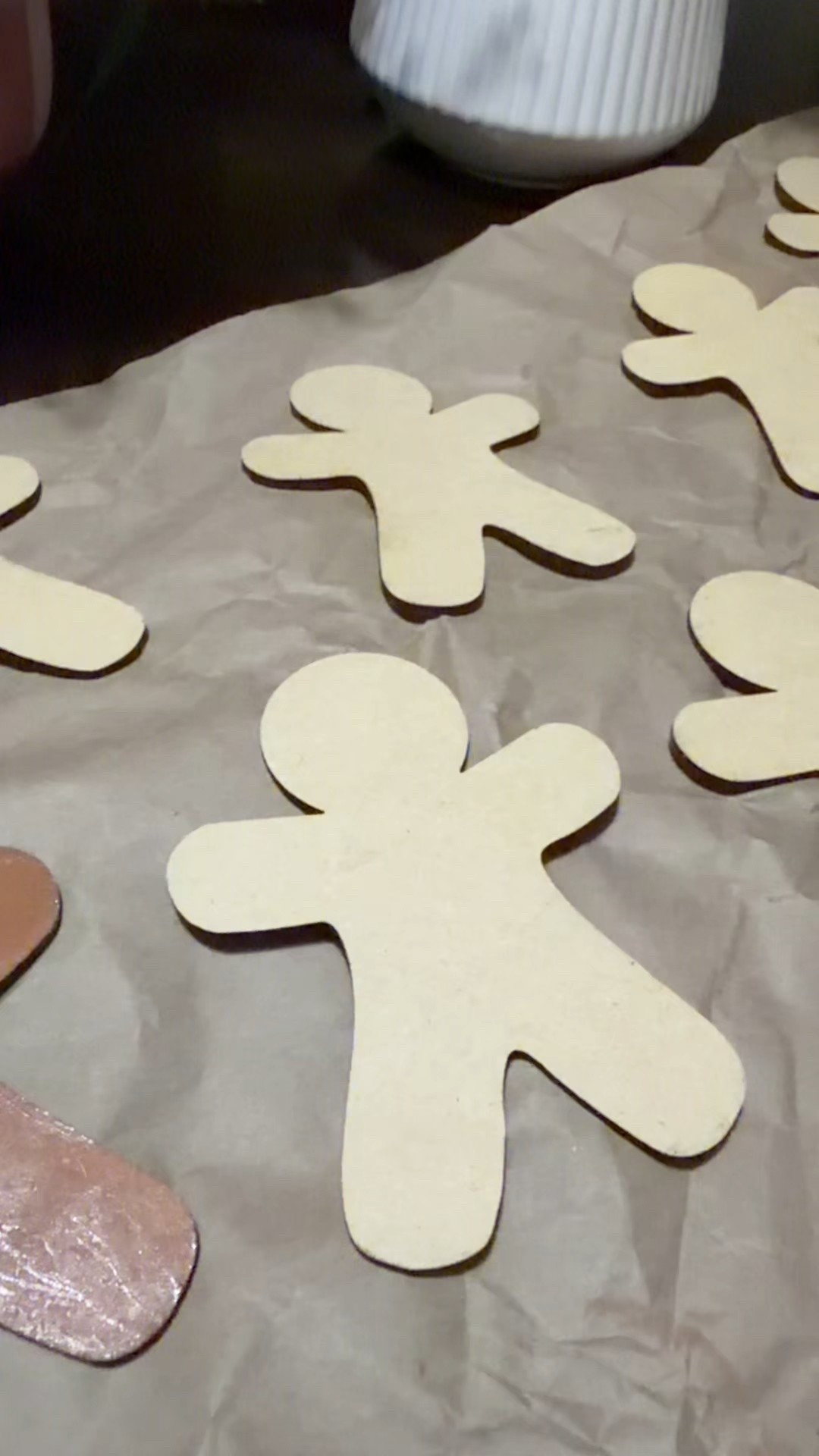 🤍D.I.Y Wooden Gingerbread Ornament Fun! 🎄🤎

✨ Whip out your paintbrushes and let your tiny wooden gingerbread friends come to life!

🤪Goofy smiles, freckled cheeks, and sparkly sweaters encouraged! Draw on personalities, add glittery dots and buttons, then hot‑glue a clipped hanger to the back. 

📋Nestle them on the tree with pops of red, swirls of white, and extra gingerbread clips for a cozy, whimsical forest of handmade ornaments!🤎

Goes perfect for a gingerbread theme or just fun! Get the kids, family, or friends involved! 🤎🤍

 #DIYOrnaments #GingerbreadCrafts #HandmadeHolidays #Craftyqueen #holidayseason #christmastreedecorating

#LTKSeasonal #LTKdayinmylife #LTKHoliday