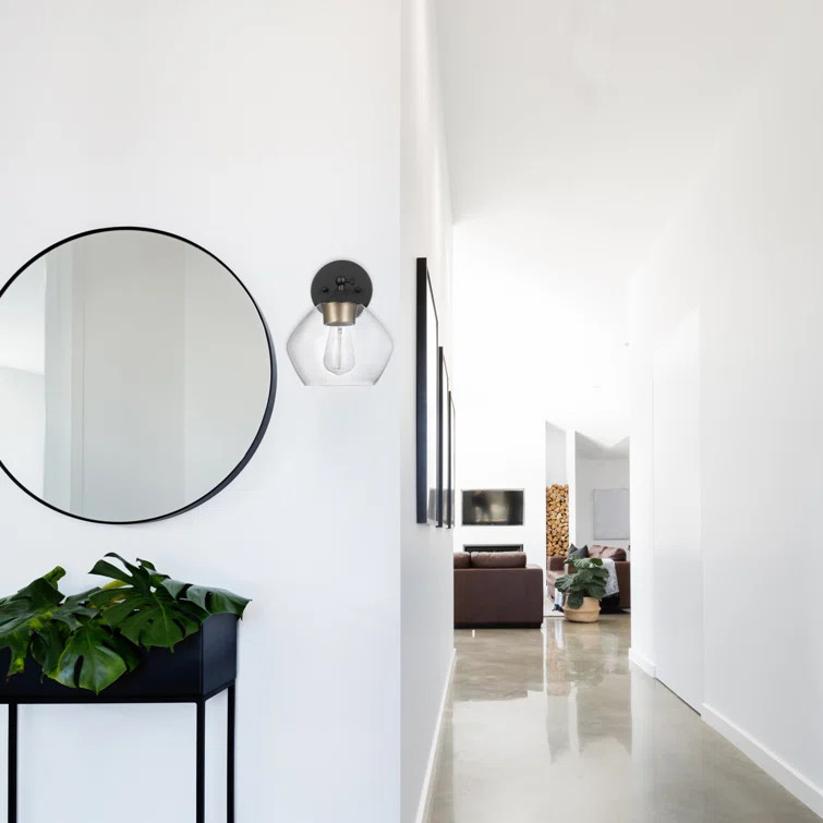 Orhan Glass Armed Sconce | Wayfair North America