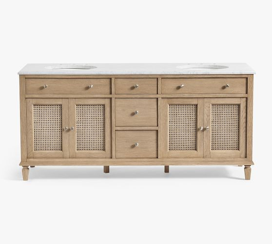 Sausalito 70" Double Sink Vanity | Pottery Barn (US)