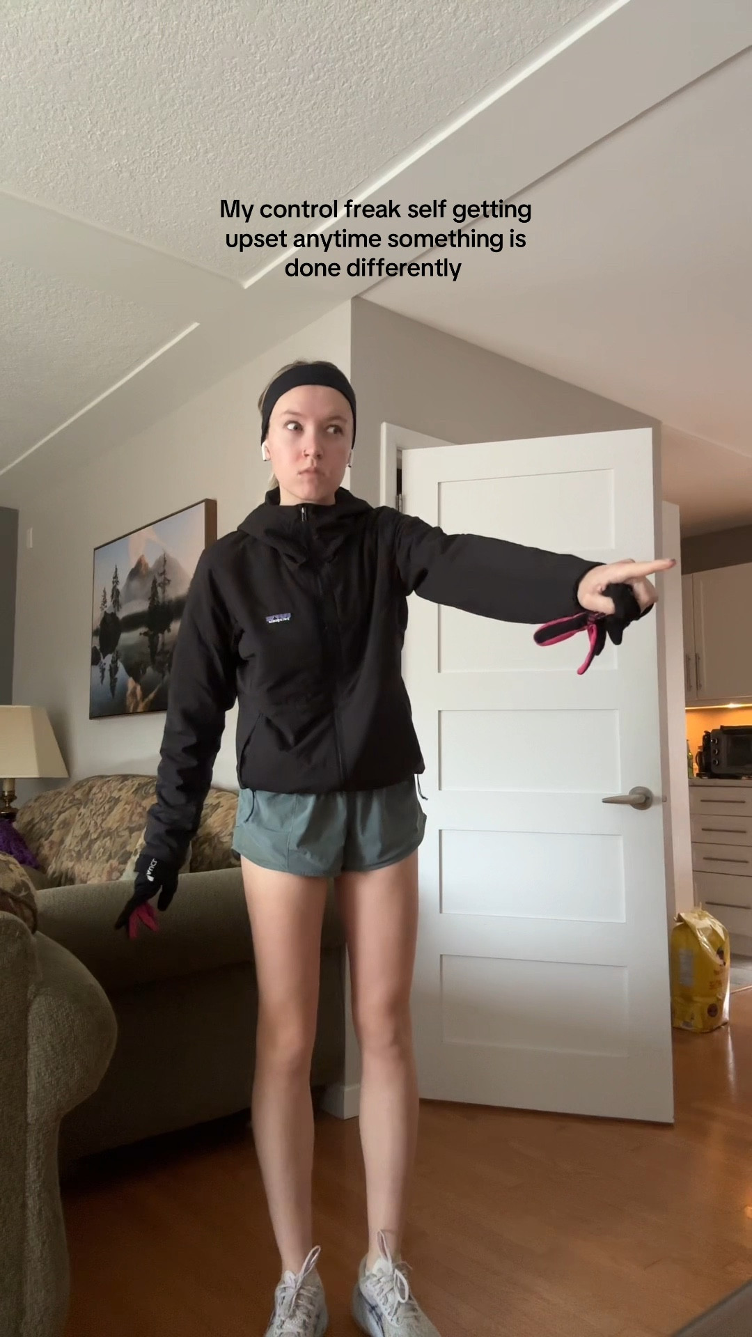 Rainy outfit for my long run 

Wearing size medium in jacket and 6 in shorts

#LTKfitness #LTKwinter #LTKcanada