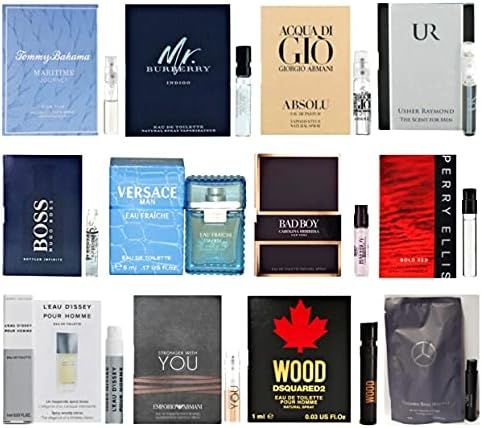 12 Men's Designer Cologne Sample Vial | Amazon (US)