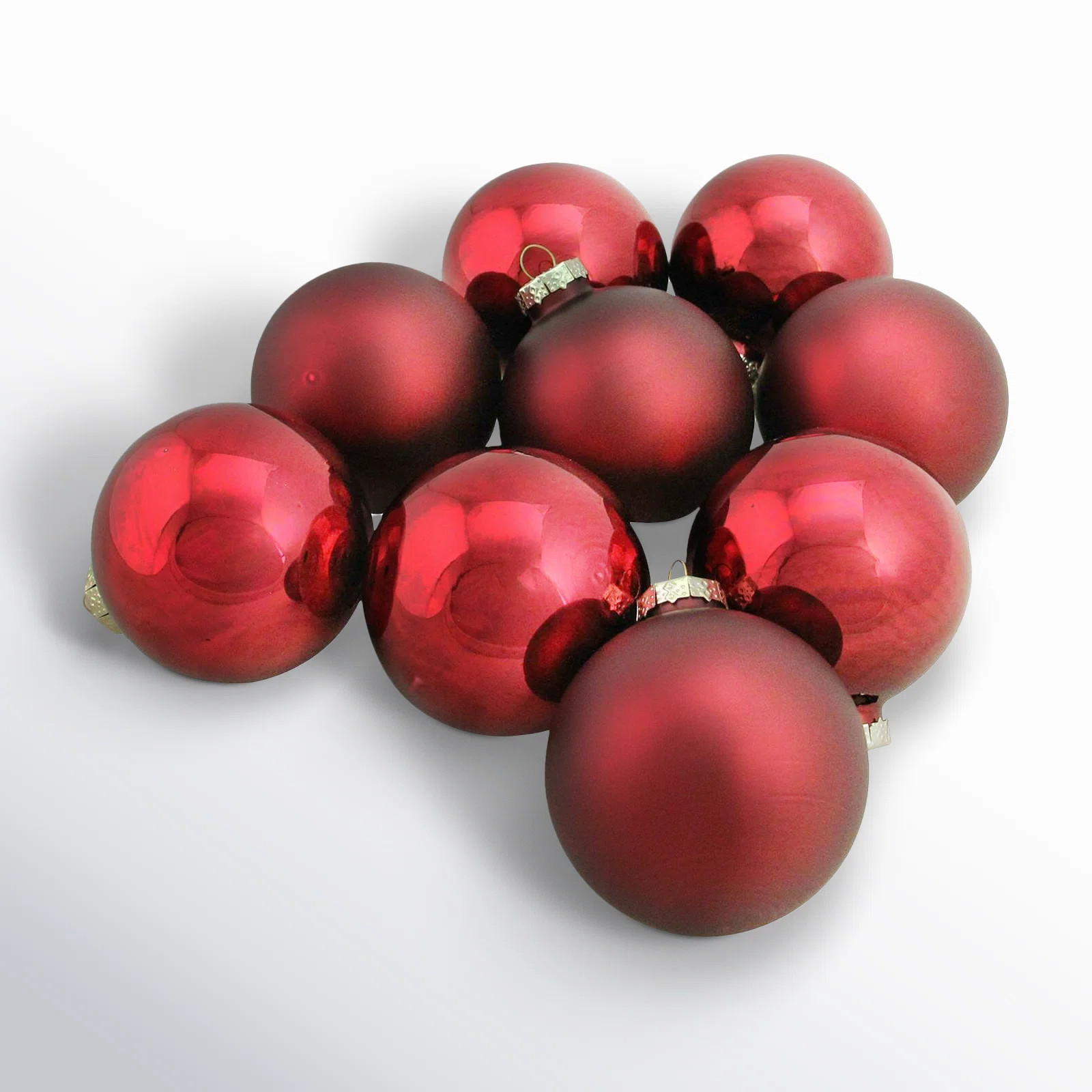 Glass Christmas Ball Ornament (Set of 9) | Joss & Main