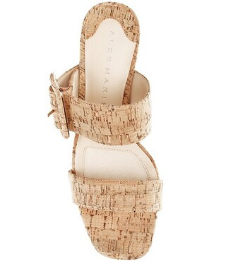 Alex Marie Alayne Three Cork Banded Dress Slide Sandals | Dillard's | Dillard's