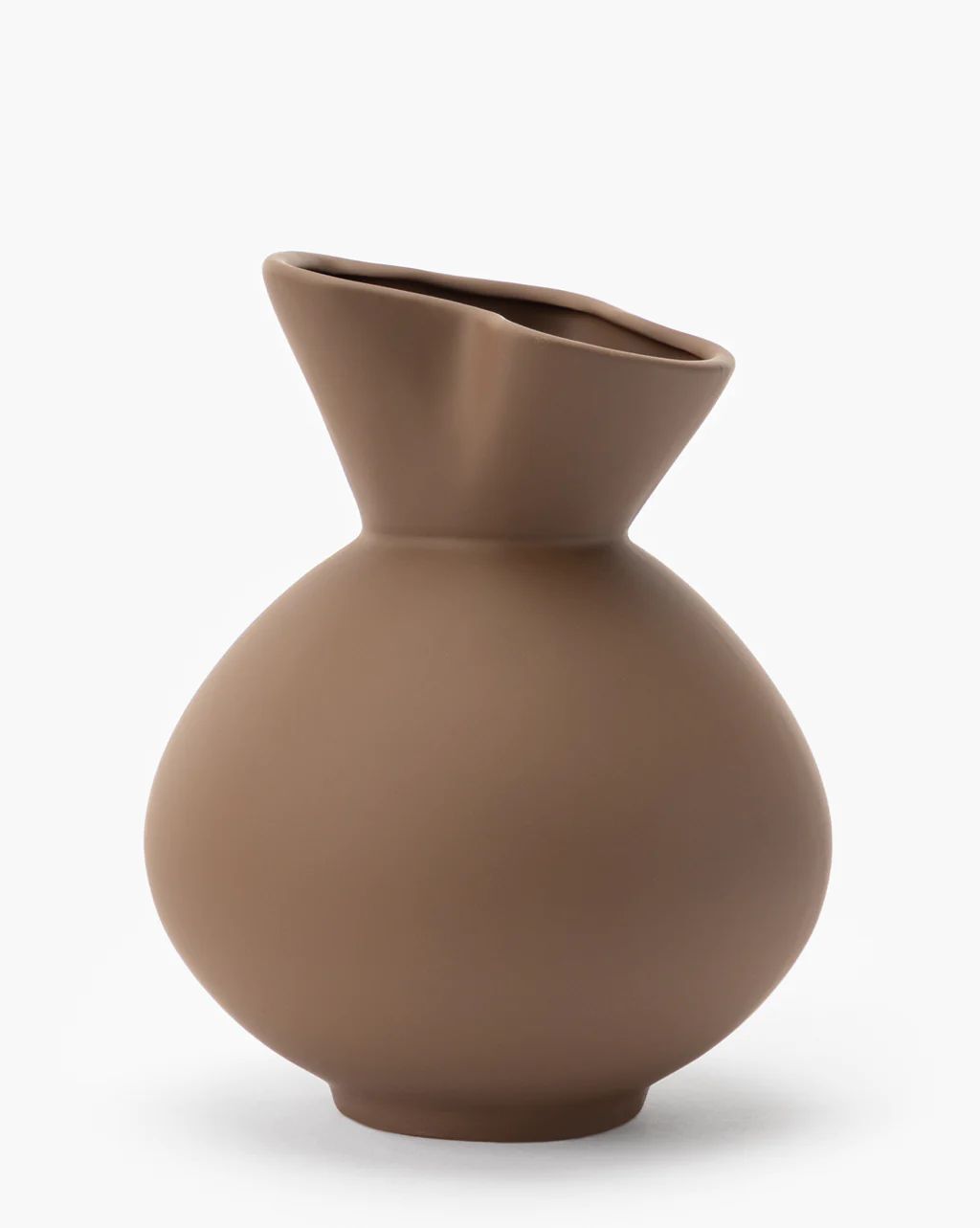 Angled Stoneware Vase | McGee & Co.