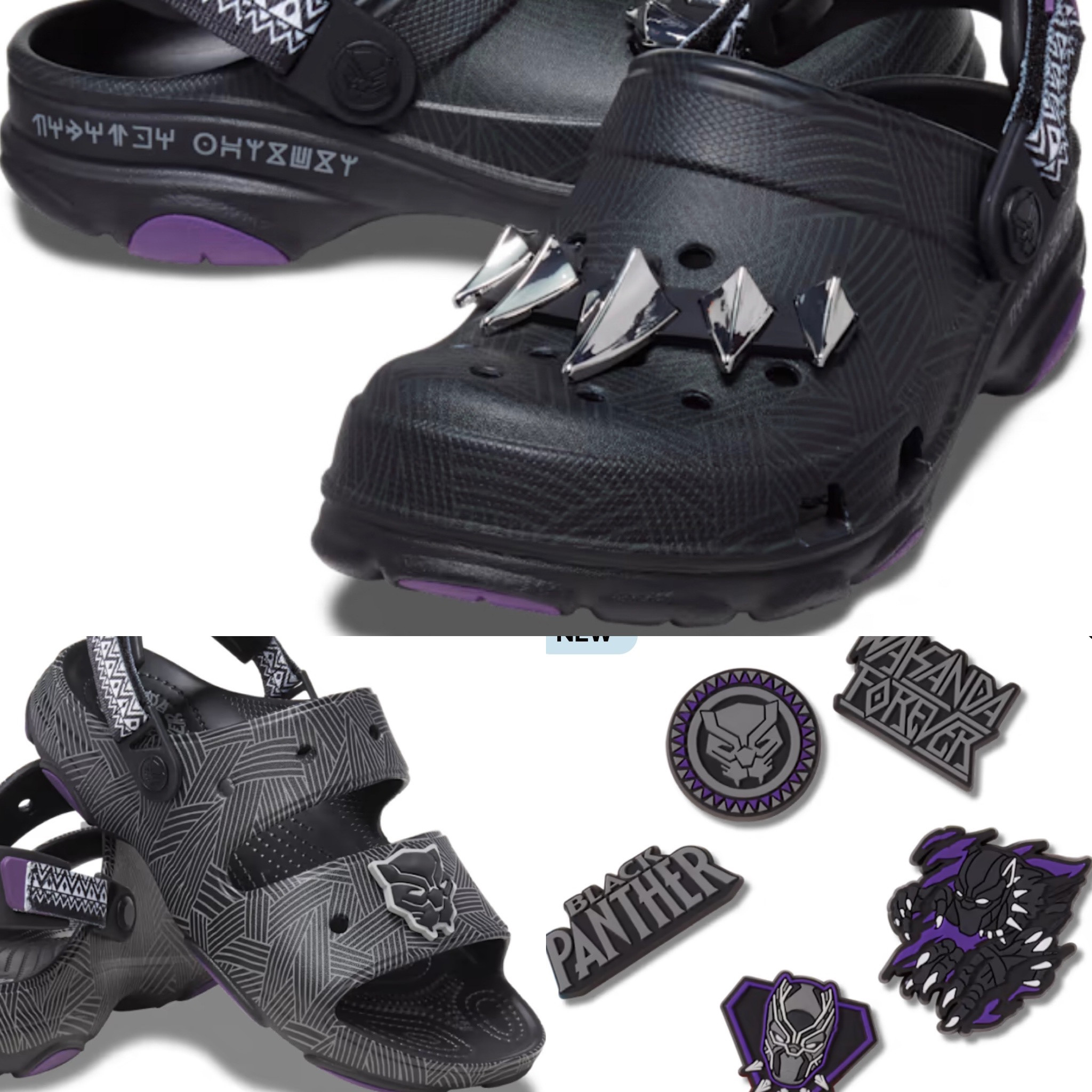 “What are those?!” These Black Panther Crocs are pretty perfect. 

#LTKGiftGuide #LTKshoecrush