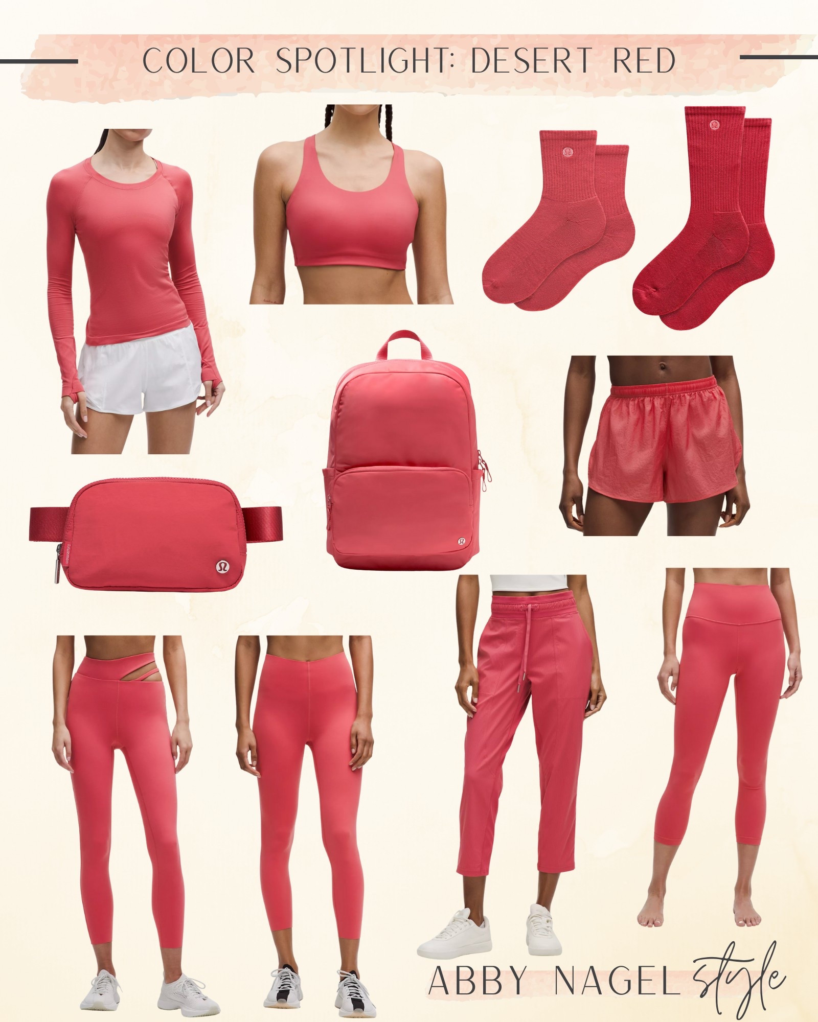 Deep & Rich Coral for Autumns 🍂
Desert Red 
Lululemon 

#LTKFindsUnder100 #LTKStyleTip #LTKActive