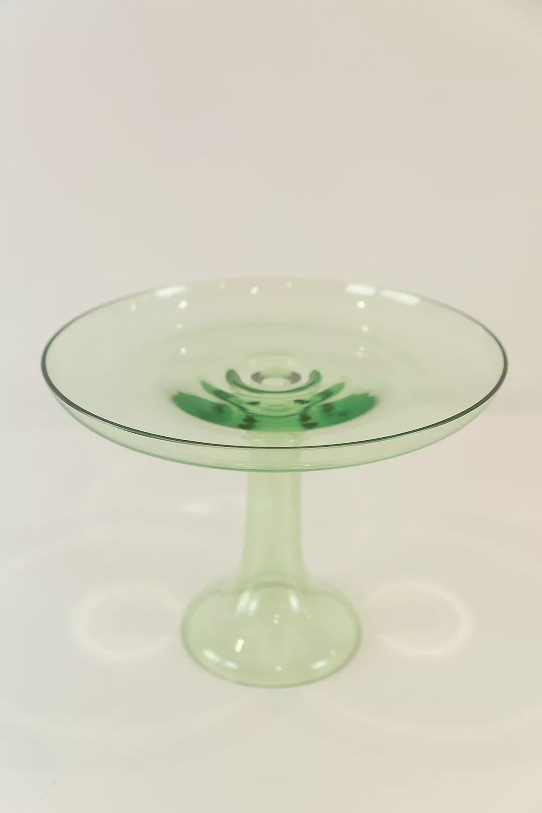 Estelle Colored Glass Cake Stand | Anthropologie (US)