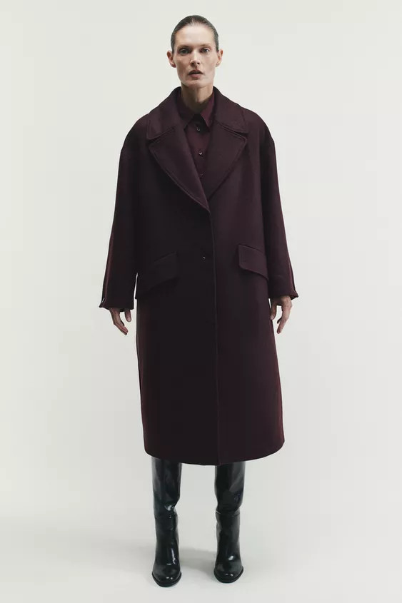 OVERSIZE-LANGMANTEL | Zara DE