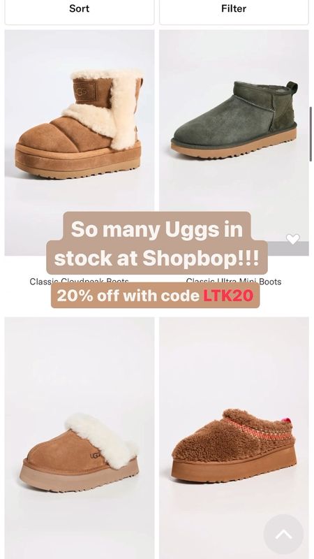 20% off Uggs from Shopbop with code LTK20 🤎😍 the only shoes you need for fall and winter 🤪

#LTKGiftGuide #LTKsalealert #LTKshoecrush