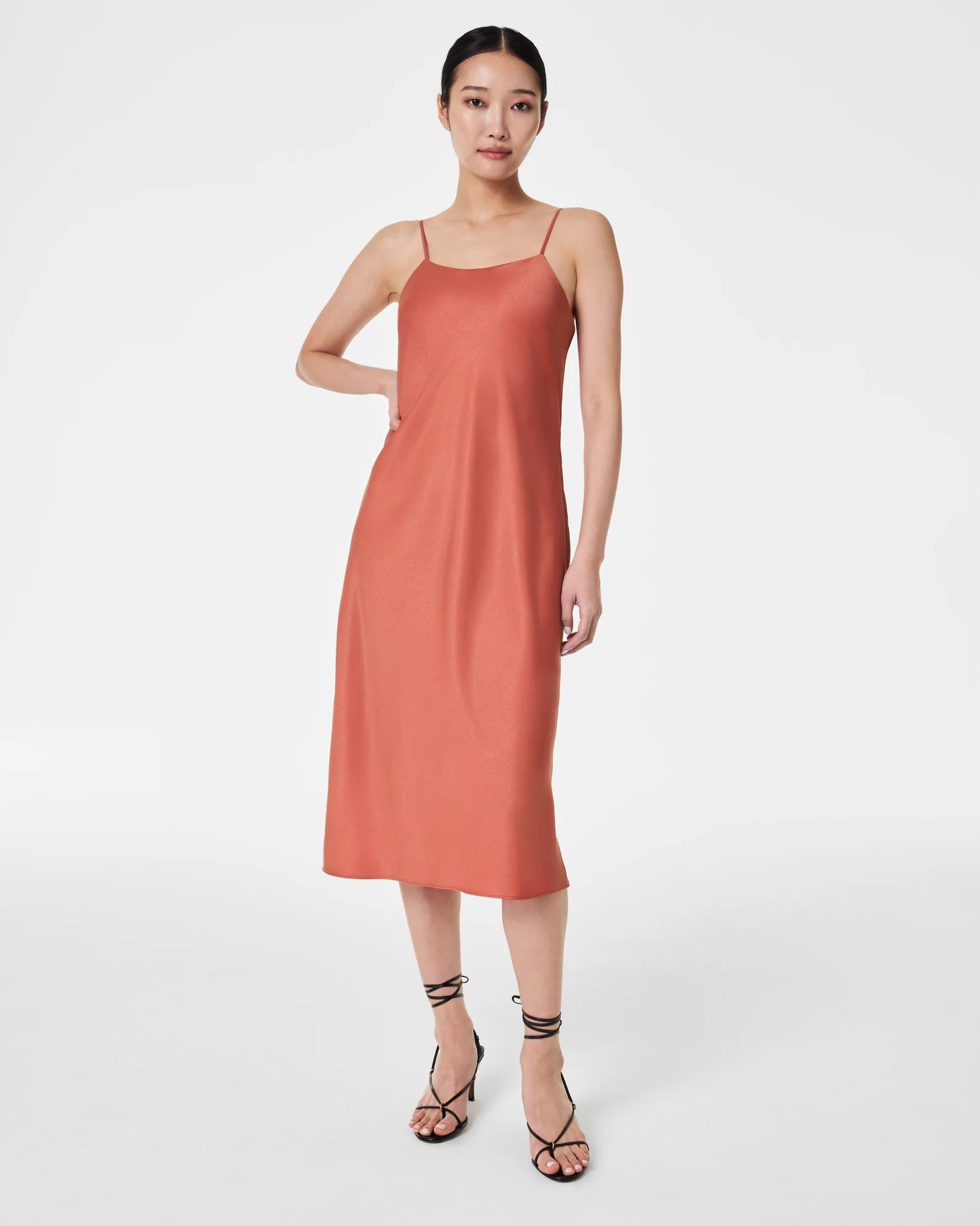 Carefree Crepe Reversible Slip Dress | Spanx