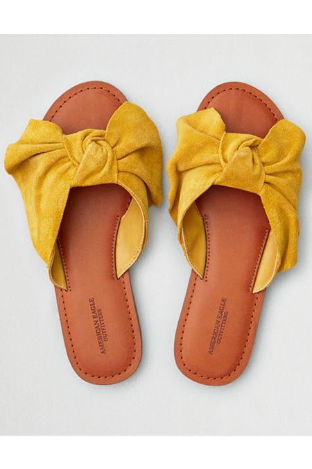 AE Oversized Bow Slide Sandal | American Eagle Outfitters (US & CA)