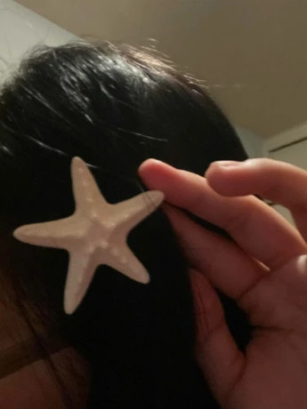 4pcs/2pcs Elegant Starfish Hair Clips - Bohemian Resin Mermaid Tail Accessories, Suitable For Wom... | SHEIN