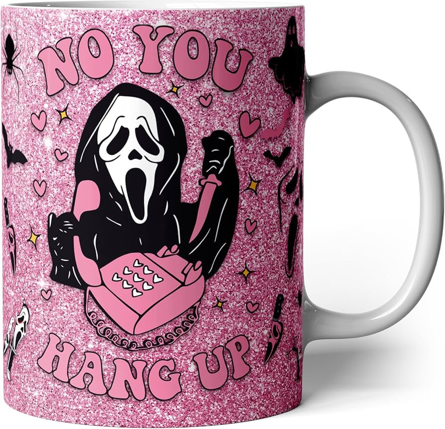 Halloween Coffee Mug, 11oz Gothic Scream Cup for Women Girls | Amazon (US)